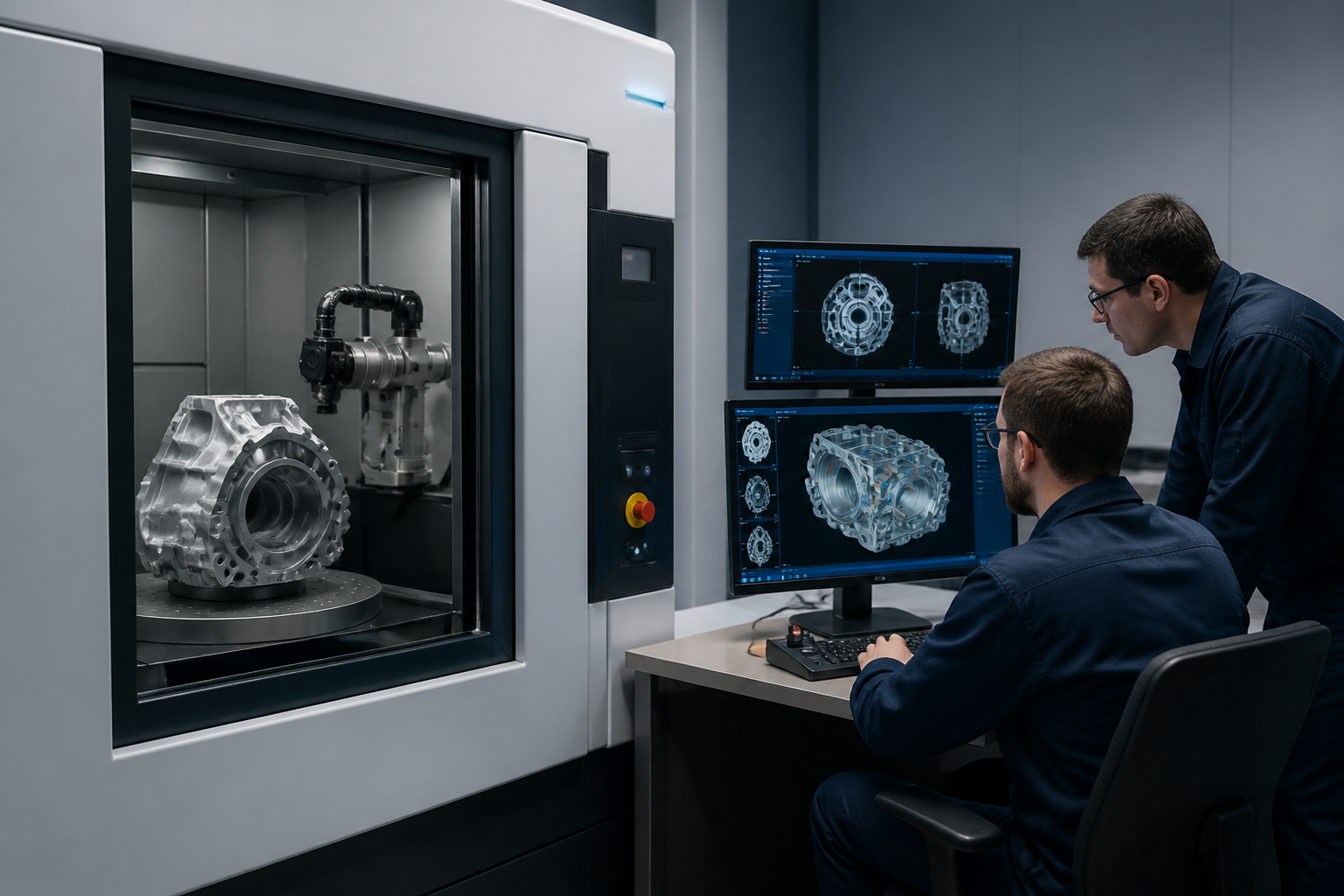 AI Vision + Industrial CT: Pengesanan Kecacatan 10x Lebih Cepat