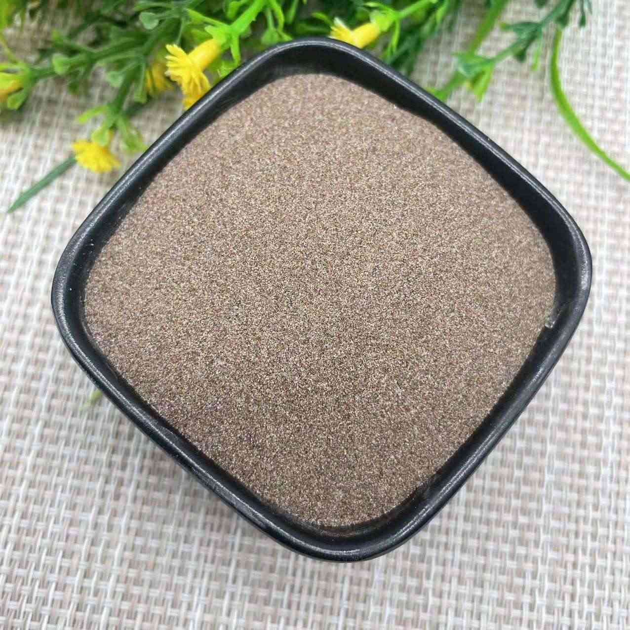Bekalan Kilang Pasir Zirkon 200 Mesh 65% Zro2 Harga Pasir Zirkon untuk Pelaburan Tuangan Seramik Refraktori